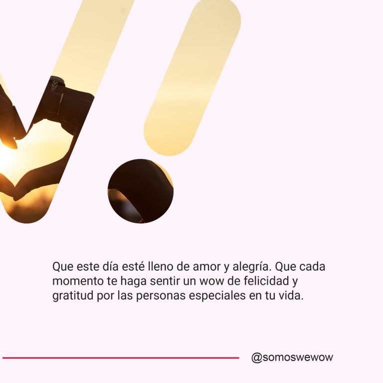 Contenido para redes sociales de wewow especificamente Instagram